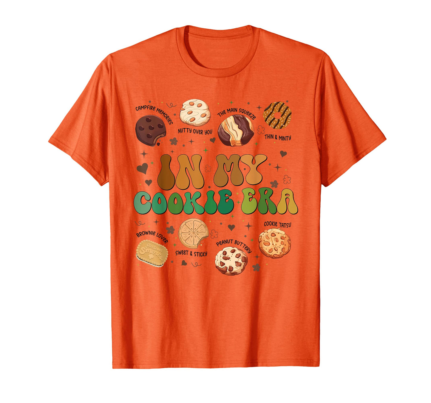 In My Cookie Era Cookie Dealer Era Scout Mom Girls Kids T-Shirt