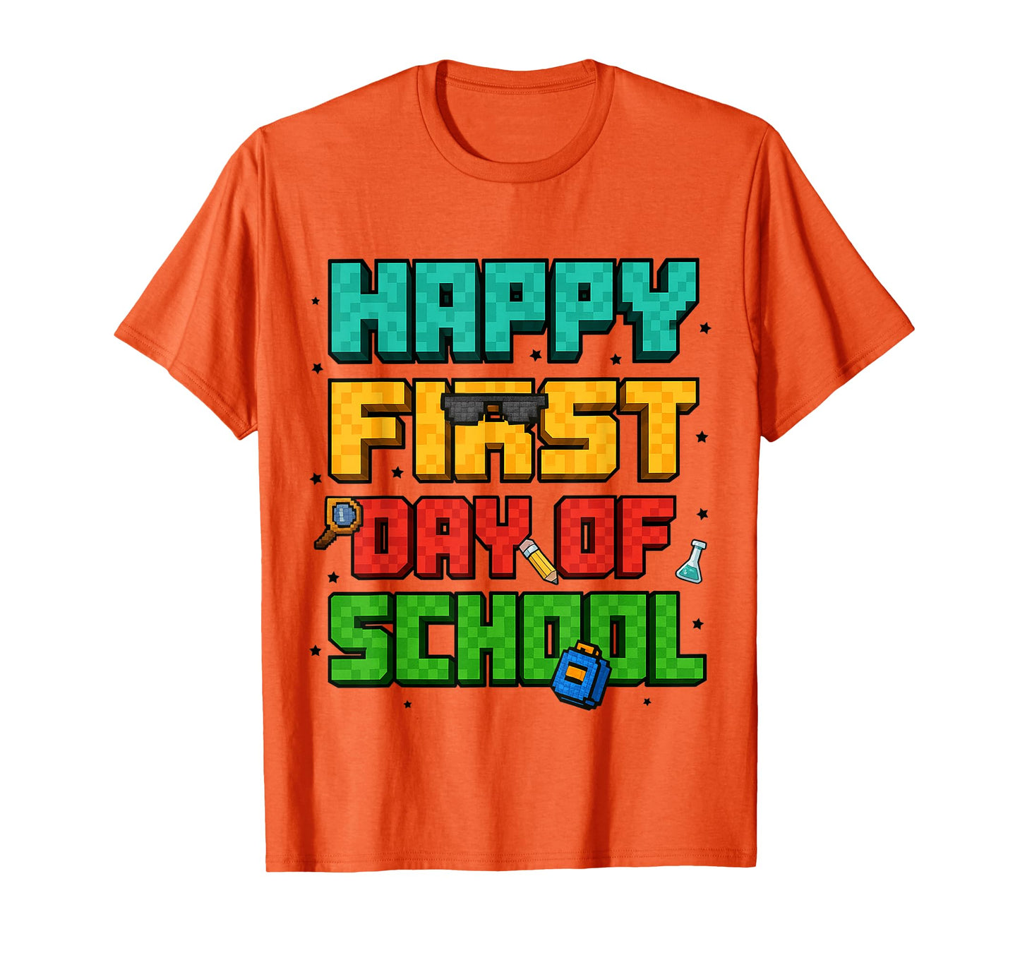 Happy First Day of School Preschool Kindergarten Boys Kids T-Shirt