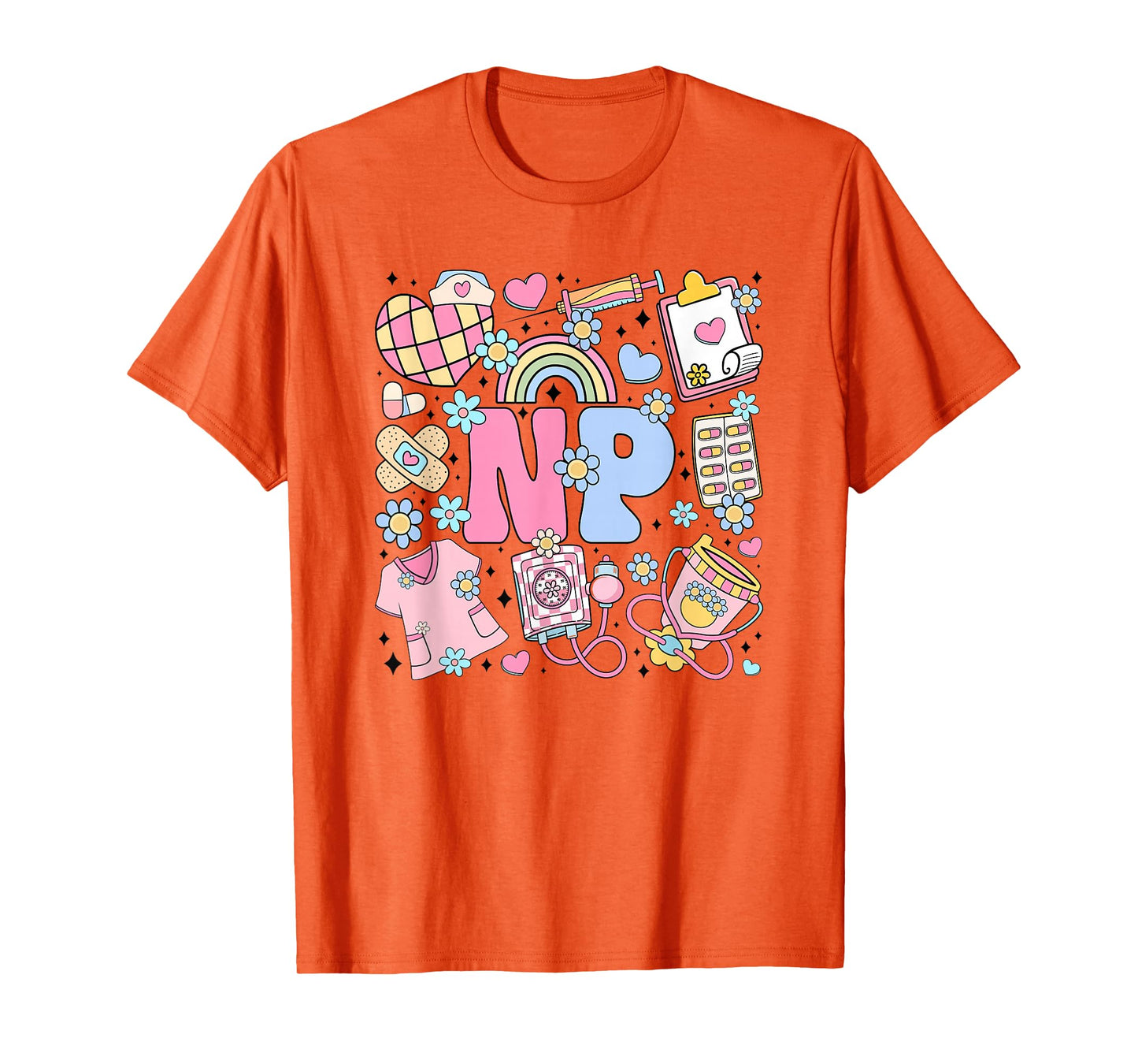 NP Nurse Stuff Retro Nurse Practitioner Nursing Student T-Shirt