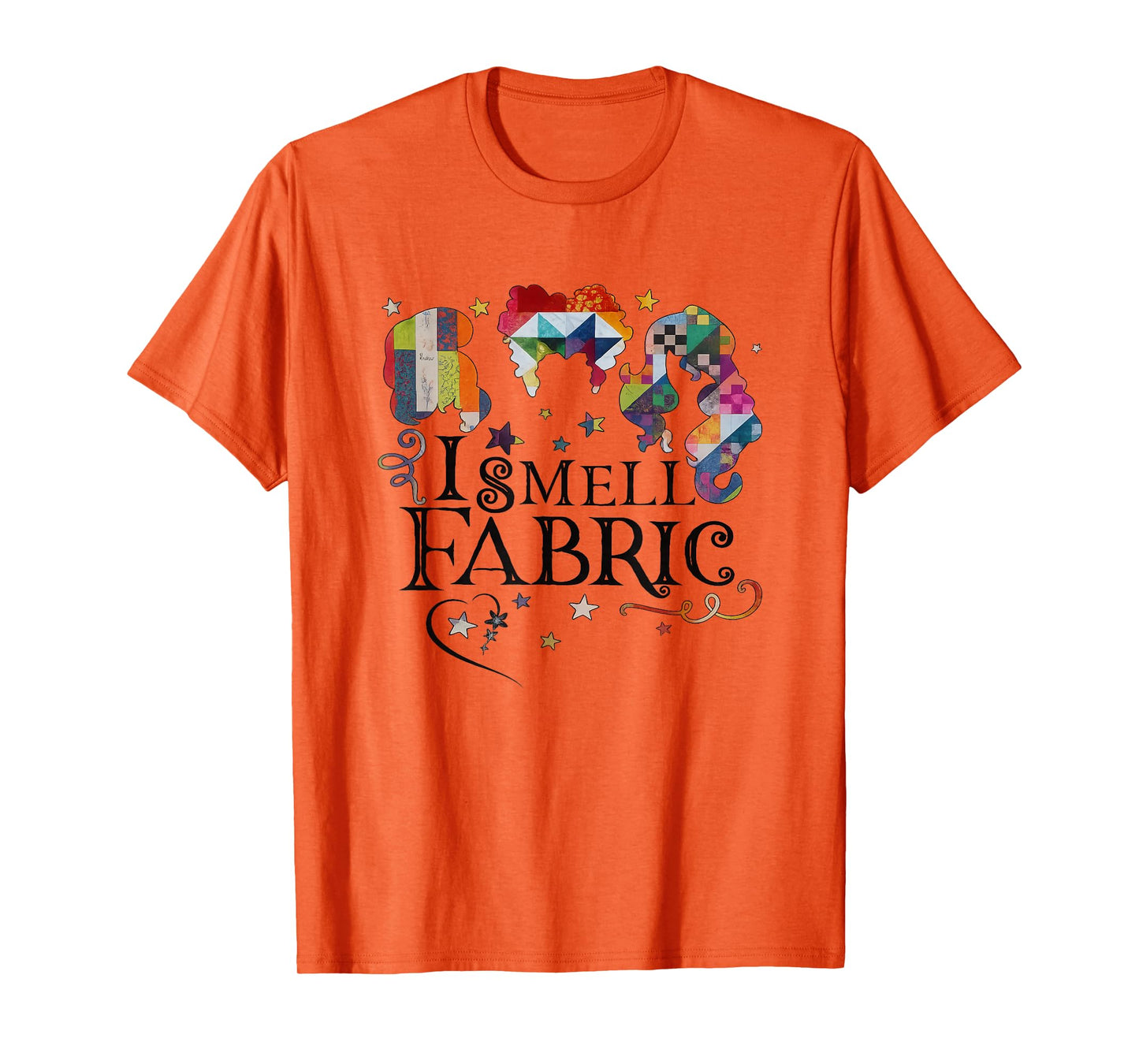 Funny Womens Quilting Quilter Sewer Sewing I Smell Fabric T-Shirt