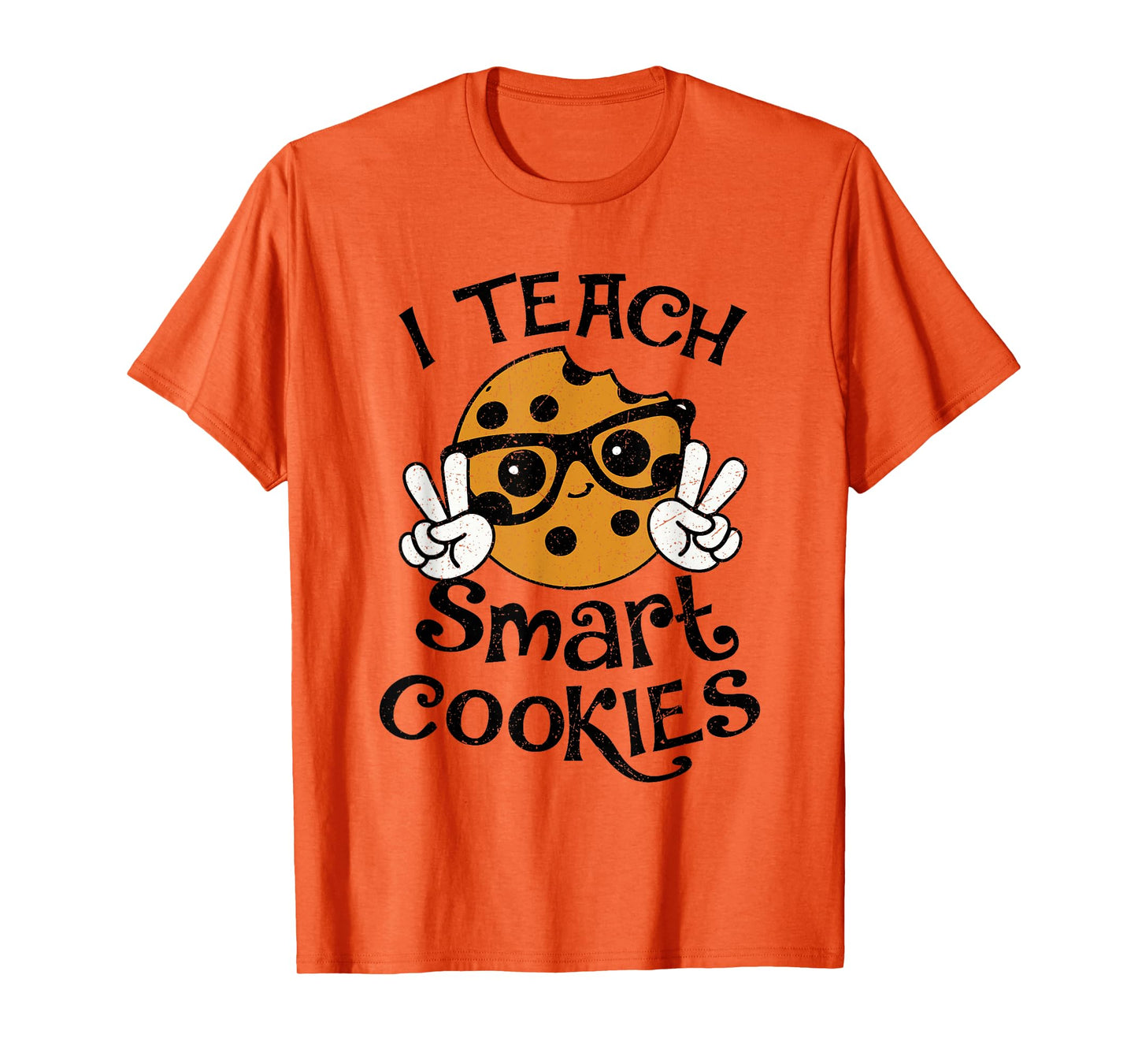 I Teach Smart Cookies Christmas Teacher Teaching Xmas Funny T-Shirt