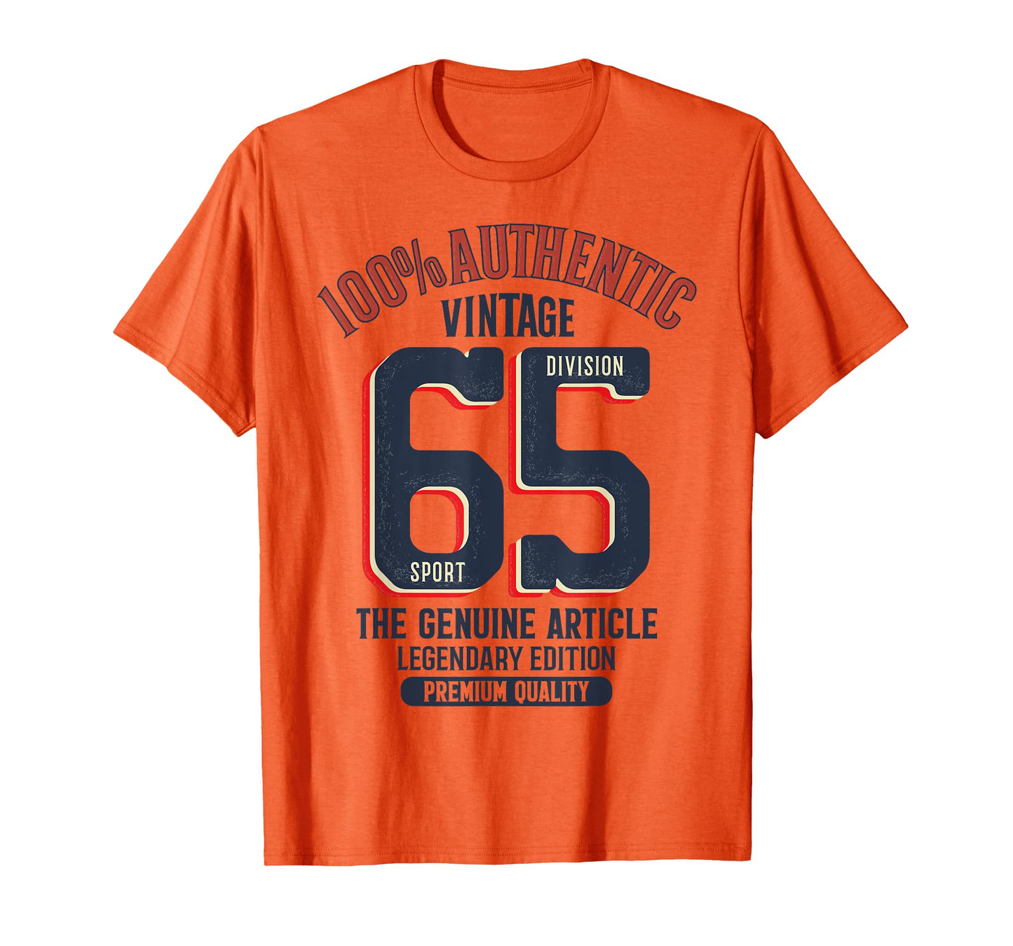 Vintage Sport Division 1965 - 60th Birthday Gift for Men T-Shirt
