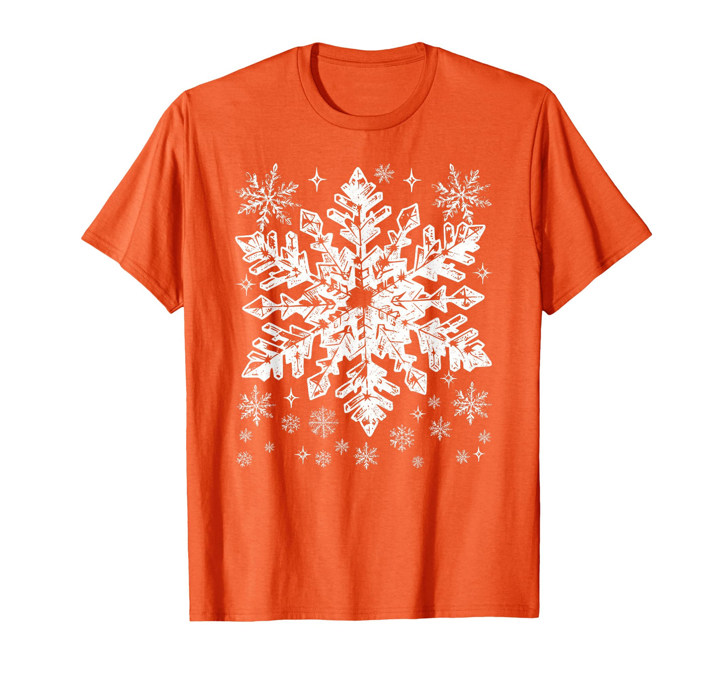 Snowflake Costume Winter Christmas Matching Mens Womens Kids T-Shirt