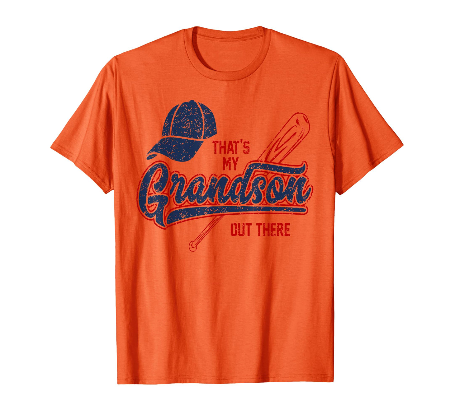 Thats My Grandson Out There Baseball Grandma Mother's Day T-Shirt