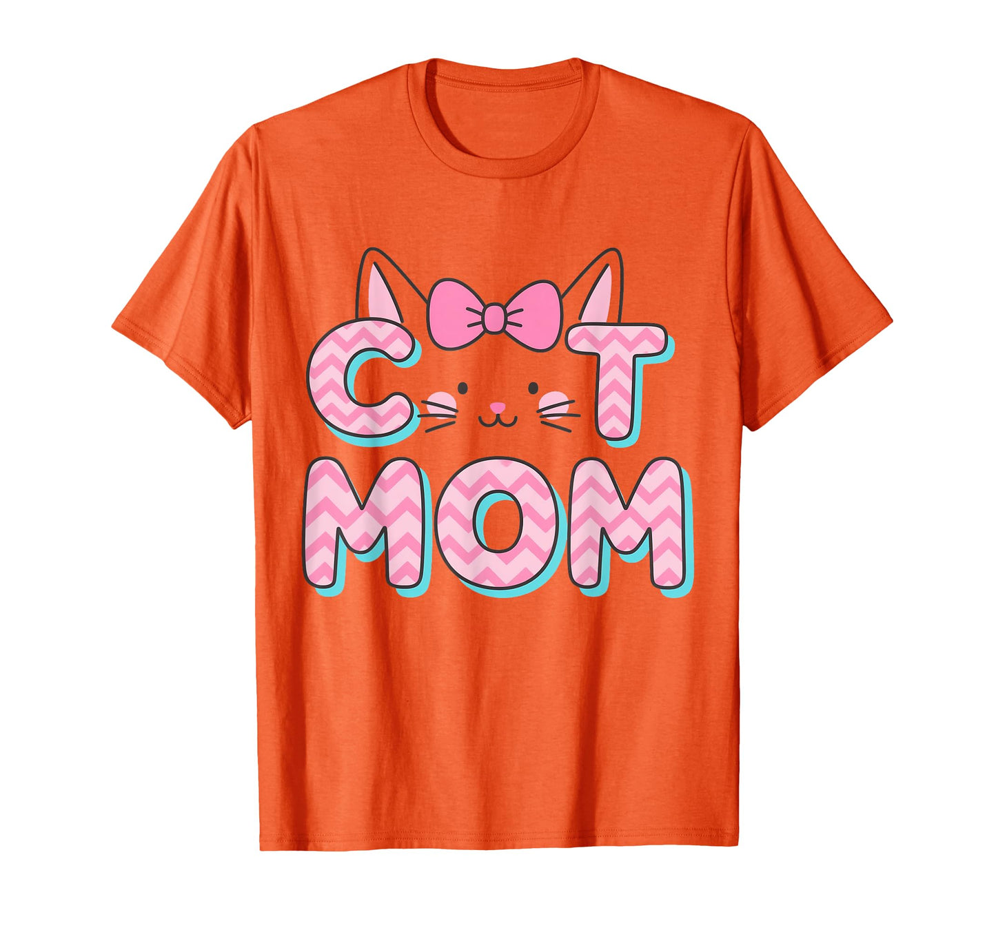Women Cat Mom Cat Lover Cute Mother's Day Mama I Love My Cat T-Shirt