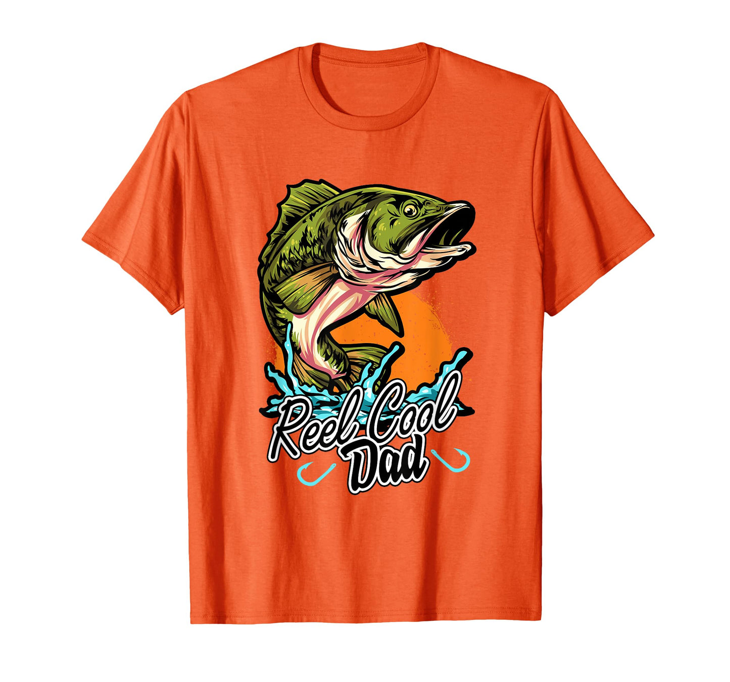 Funny Reel Fishing Fish Fisherman Fathers Dad Angling Angler T-Shirt