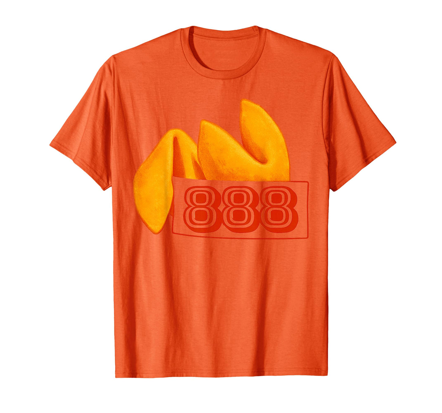 Chinese Fortune Cookie Funny Lucky Number 888 T-Shirt
