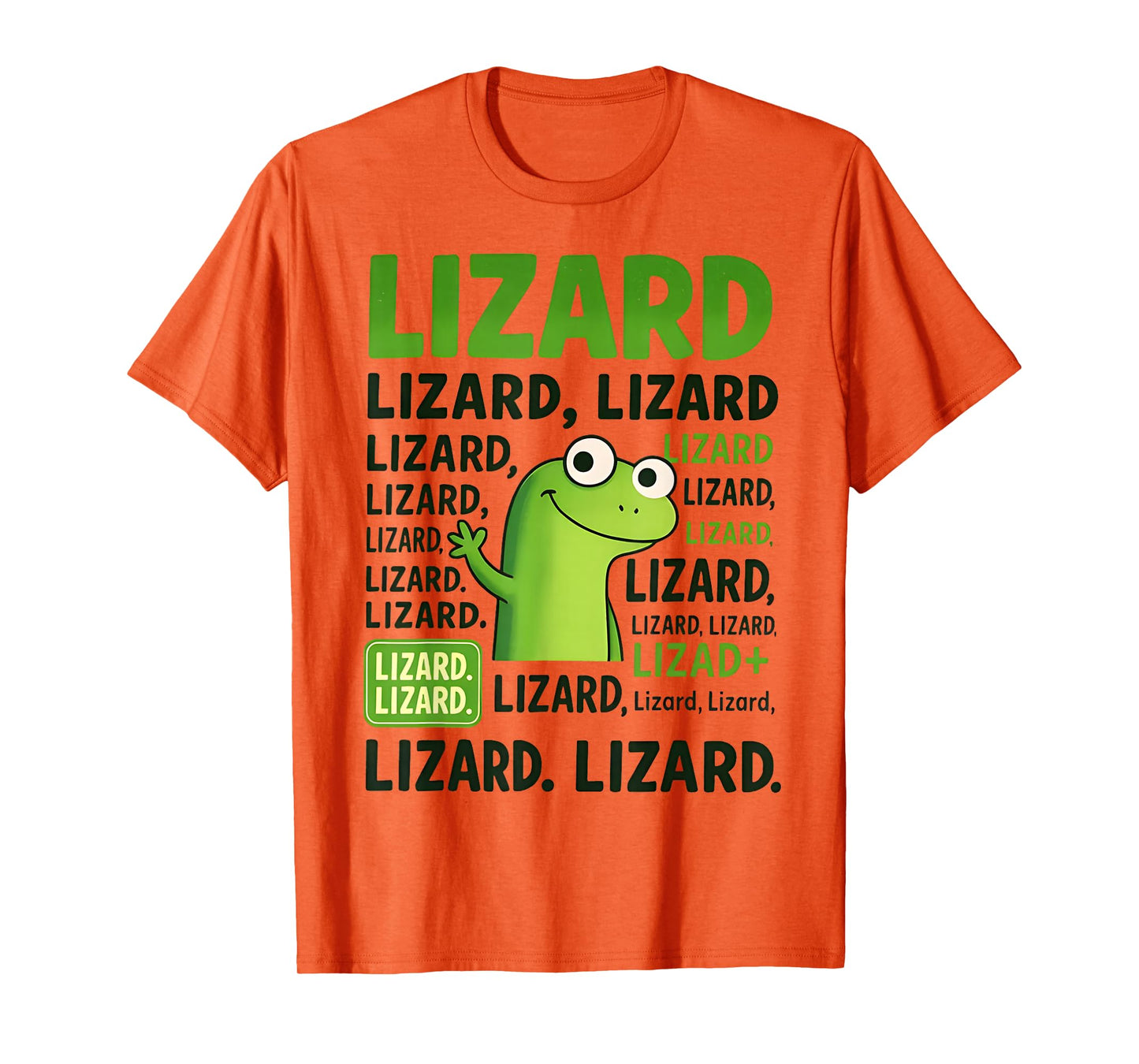 Lizard Lizard Lizard Shirt Funny Weirdcore Animal Meme Gen Z T-Shirt