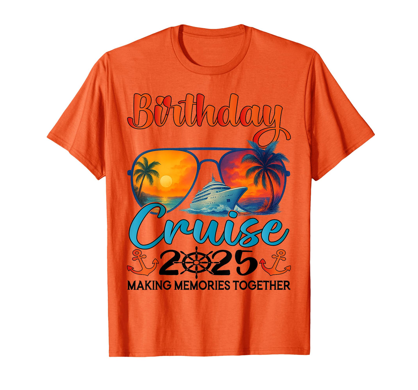 Birthday Cruise 2025 Family Birthday Cruise Groupe Matching T-Shirt