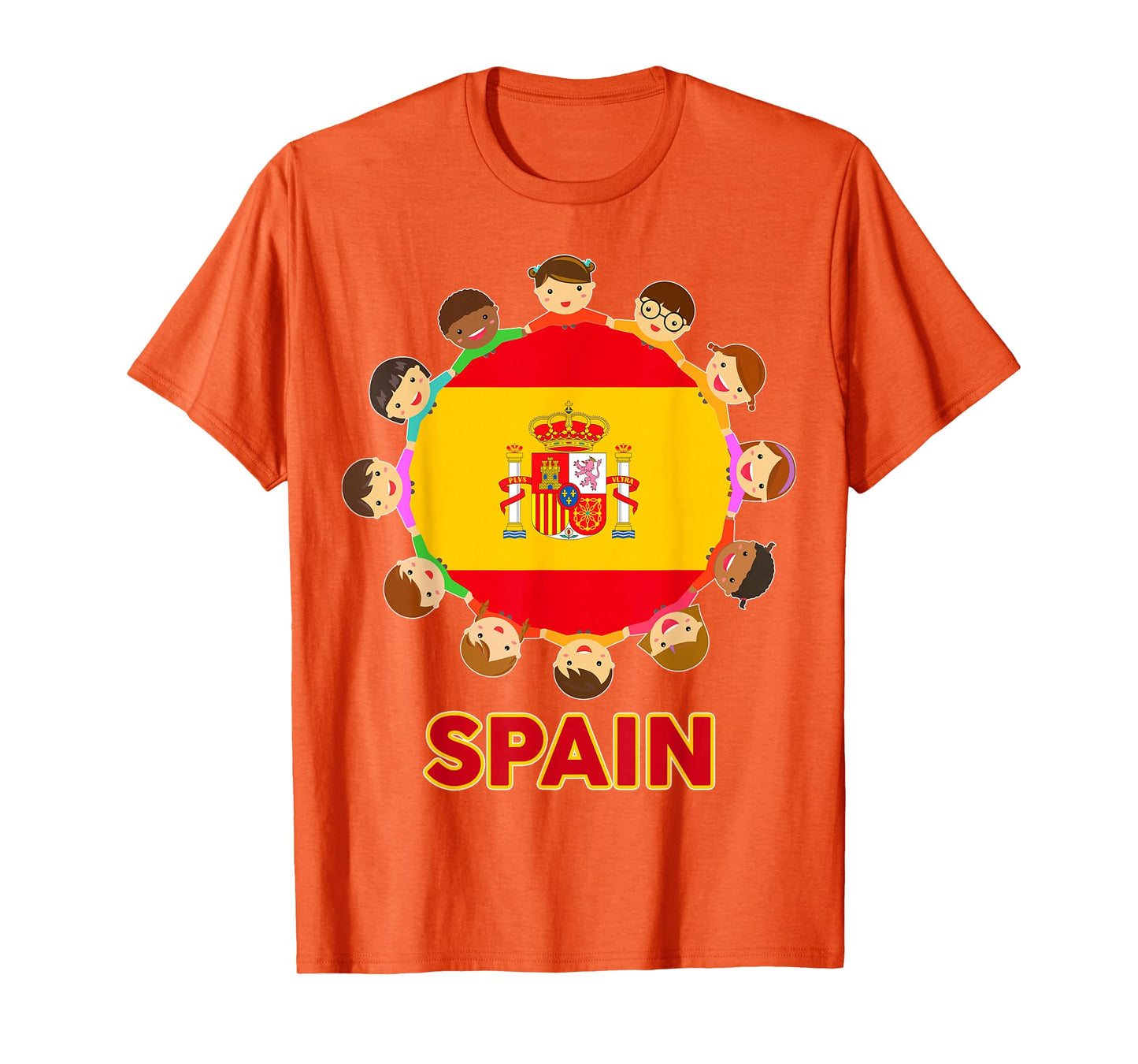 Toddler Spanish-Shirt Flag Spain Baby Kid Boy Girl Hispanic T-Shirt
