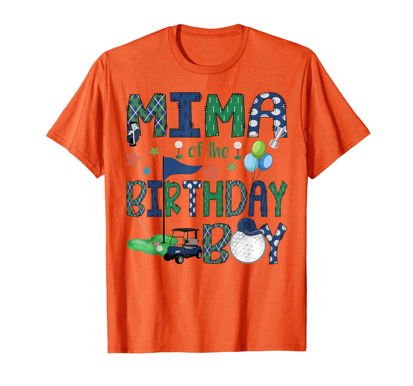 Mima Of The Birthday Boy Hole In One Golf Lover T-Shirt