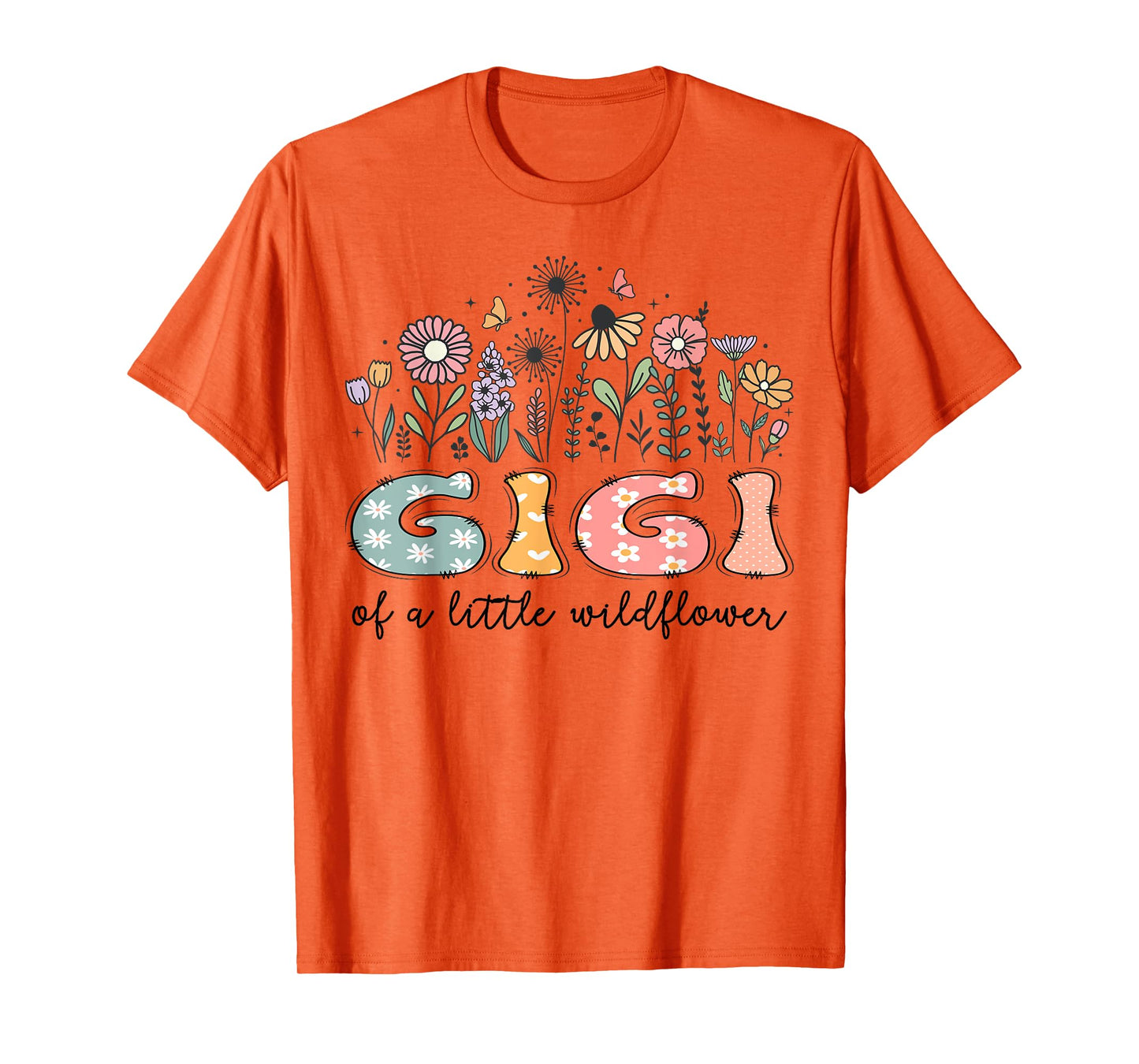 Gigi Of The Little Wildflower Baby Birthday Party T-Shirt