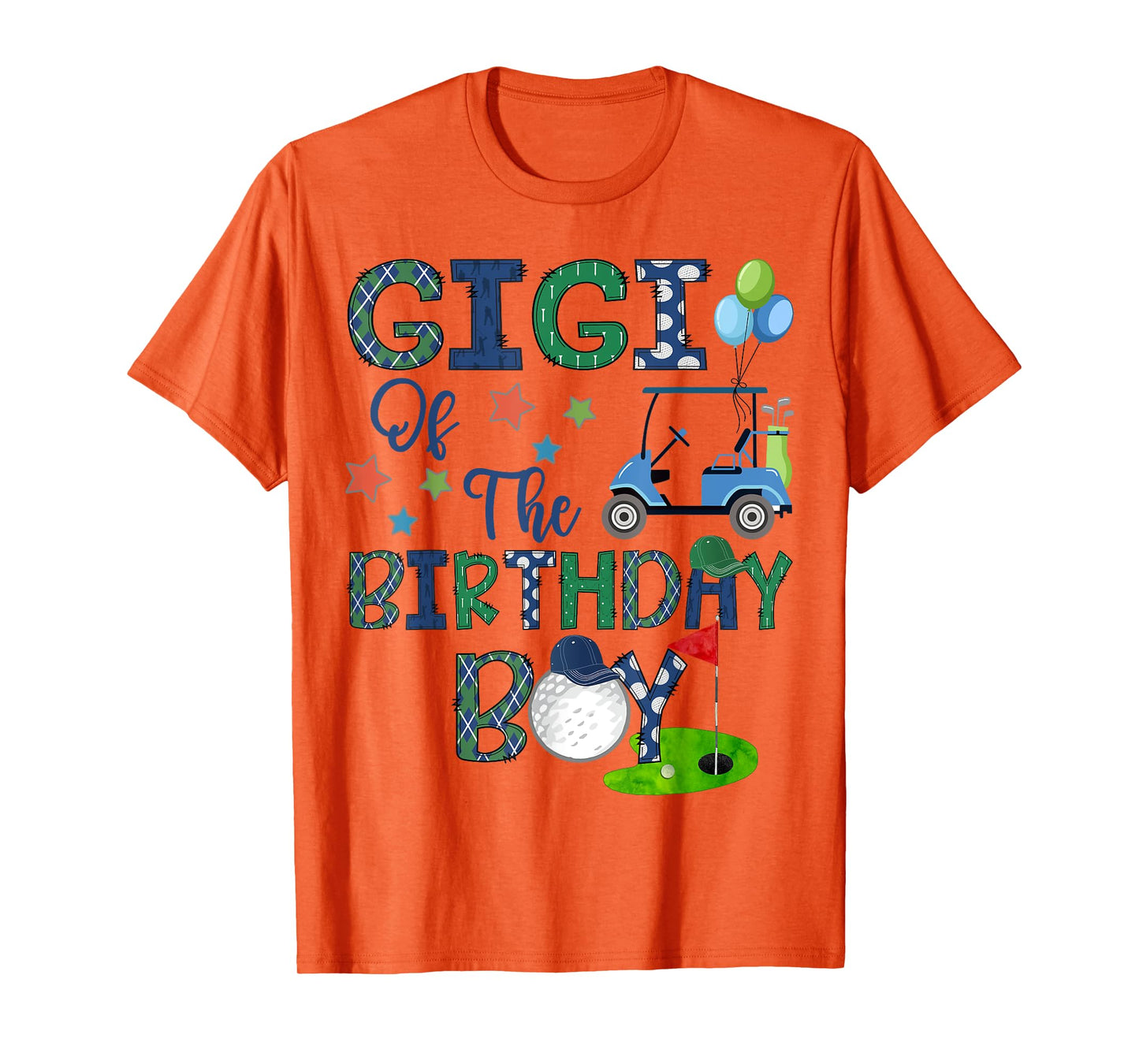 Gigi Of The Birthday Boy Hole In One Golf Lover T-Shirt