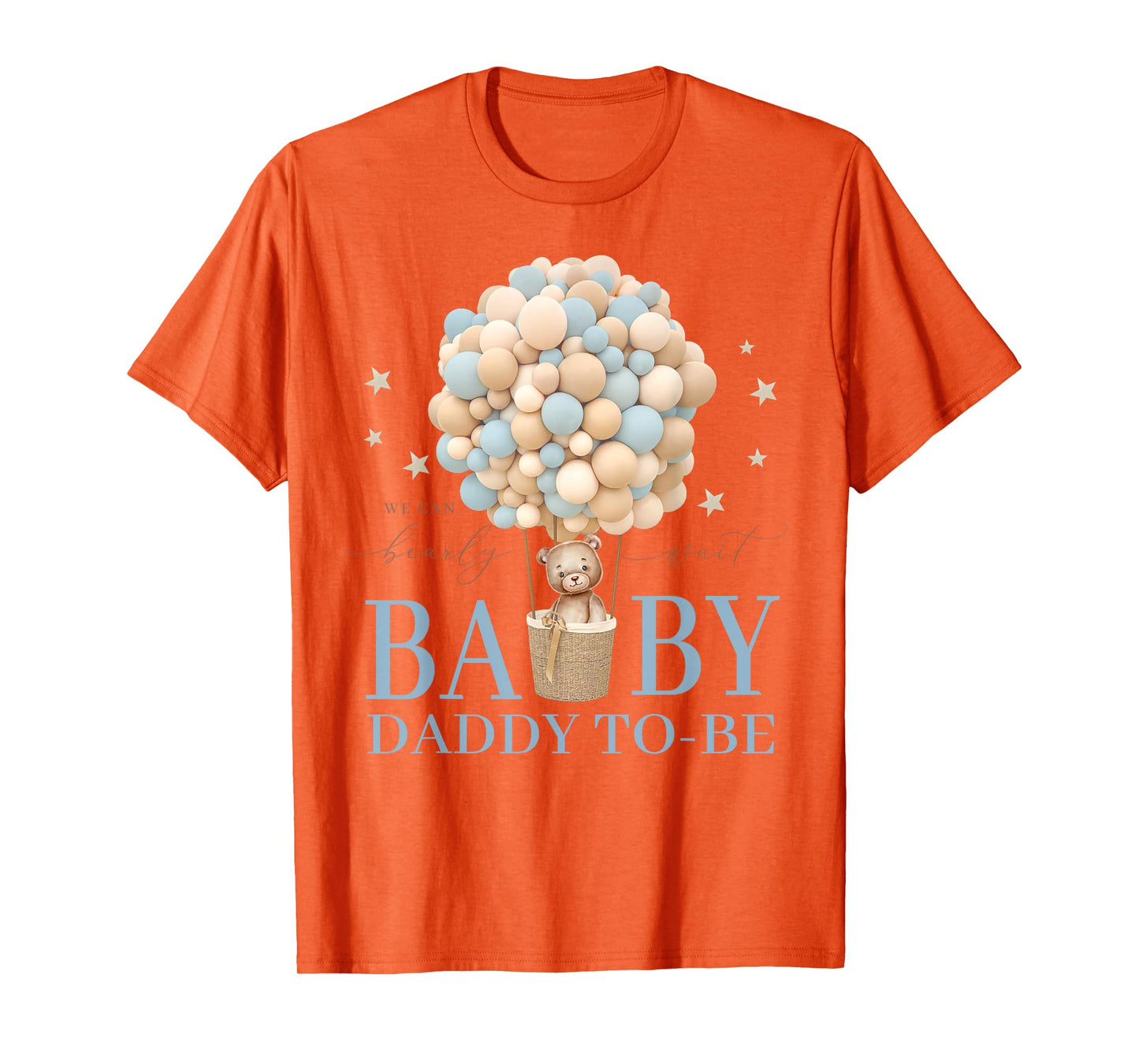 Daddy We Can Bearly Wait Baby Shower Bear Family Matching T-Shirt