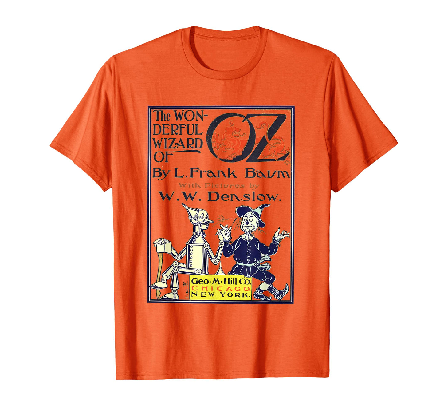 Classic Vintage Book Cover "The Wonderful Wizard of Oz" T-Shirt