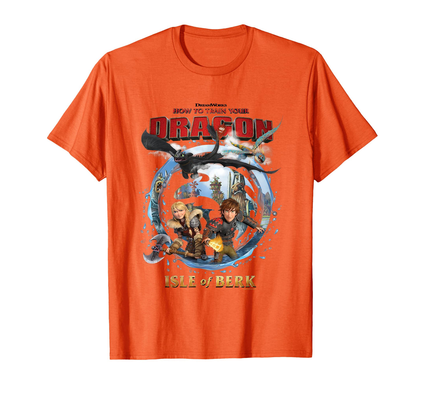 Universal Epic Universe Isle of Berk Soaring Dragons Portal T-Shirt