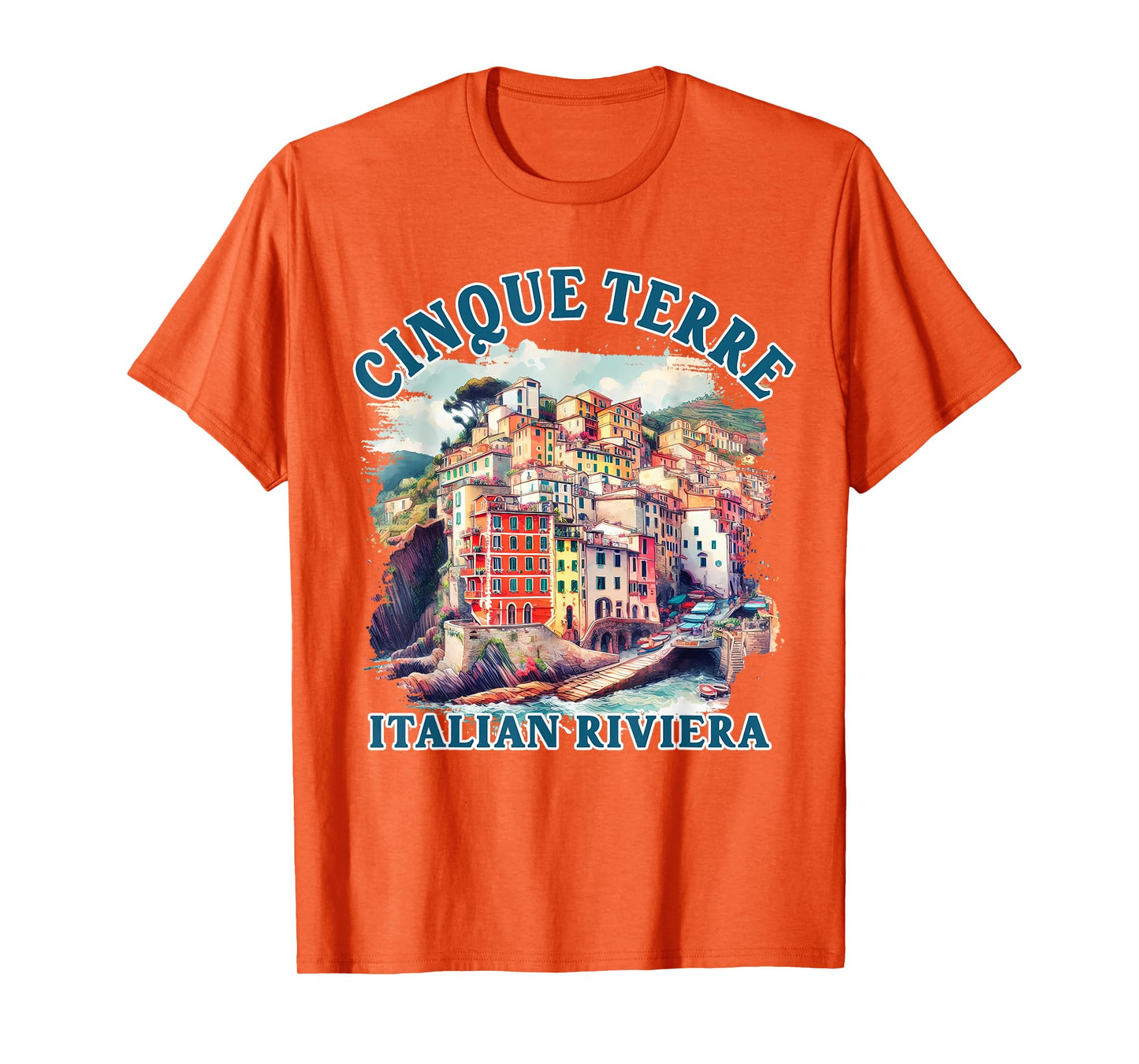 Cinque Terre Travel Italy Trip Cinque Terre Italian Riviera T-Shirt
