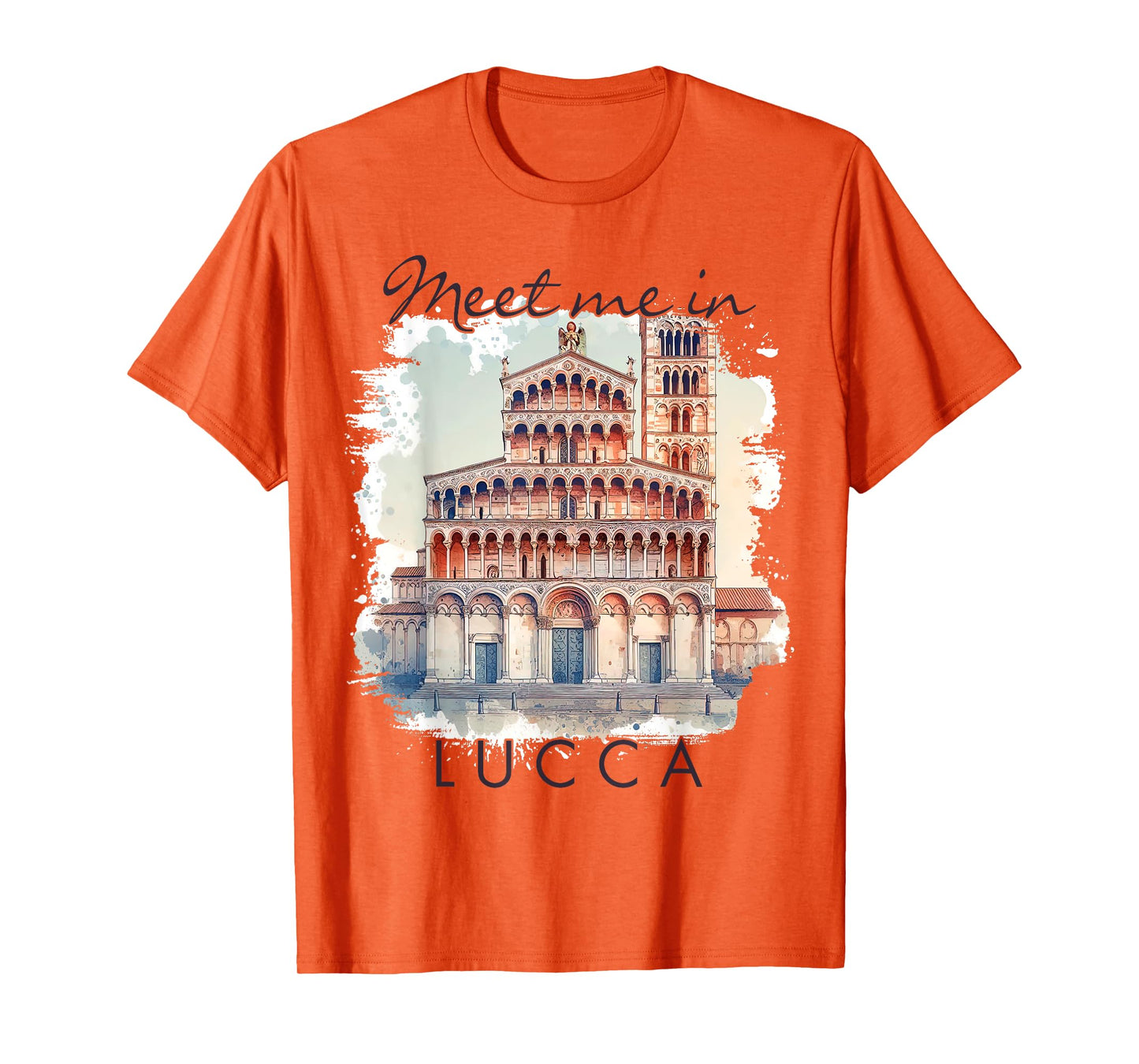Lucca Italy Traveling Lover Trip Adventure Meet Me In Lucca T-Shirt