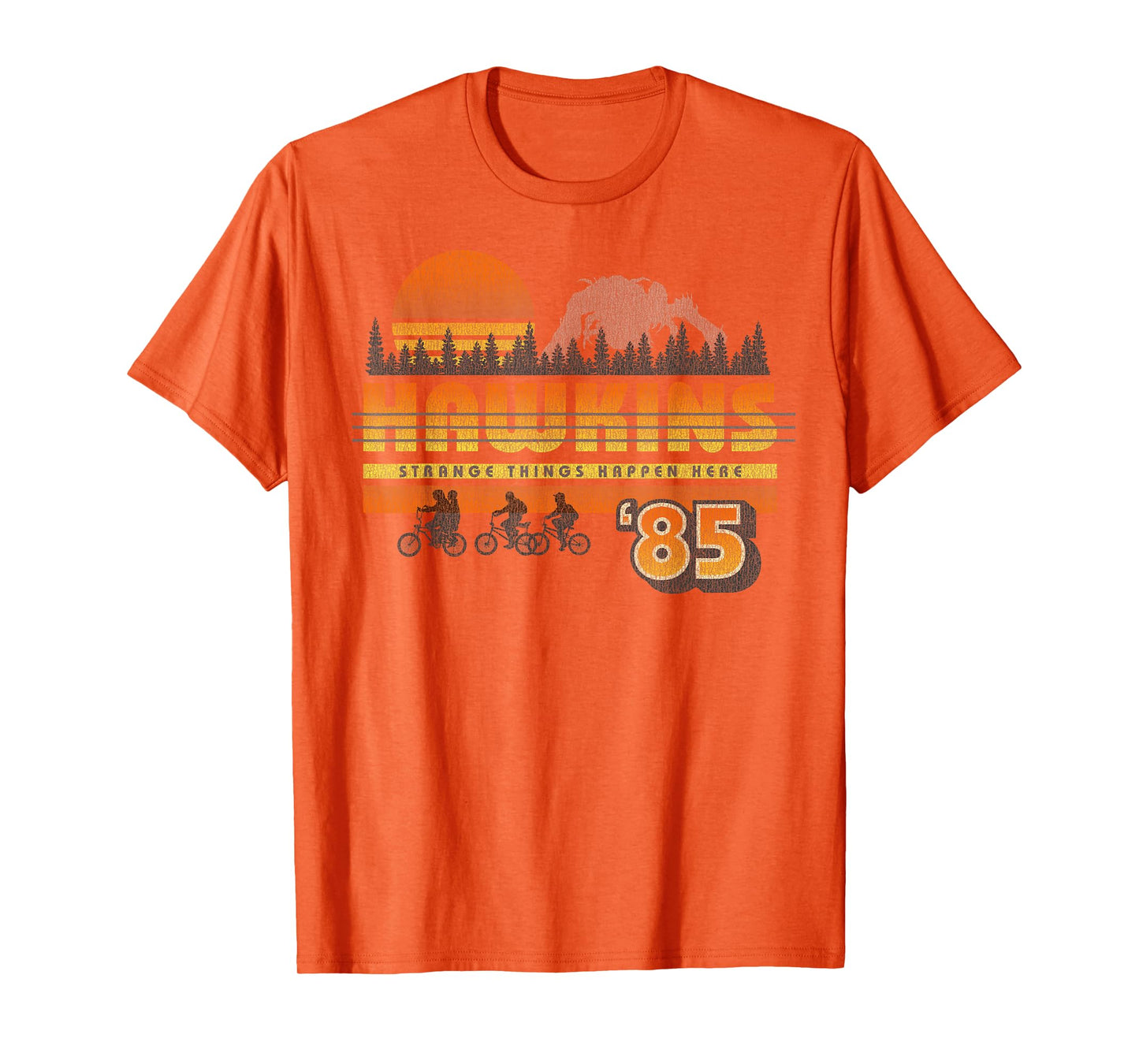 Netflix Stranger Things Hawkins Strange Things 85 Retro T-Shirt