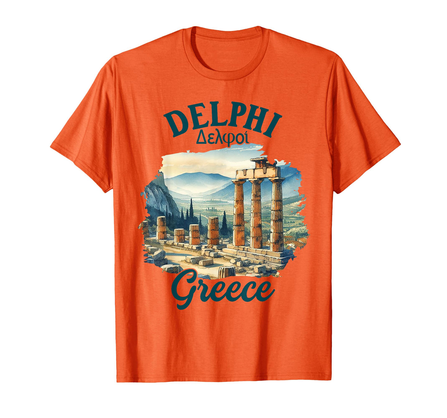 Delphi Greece Traveling Trip Greek Meet Me In Delphi T-Shirt