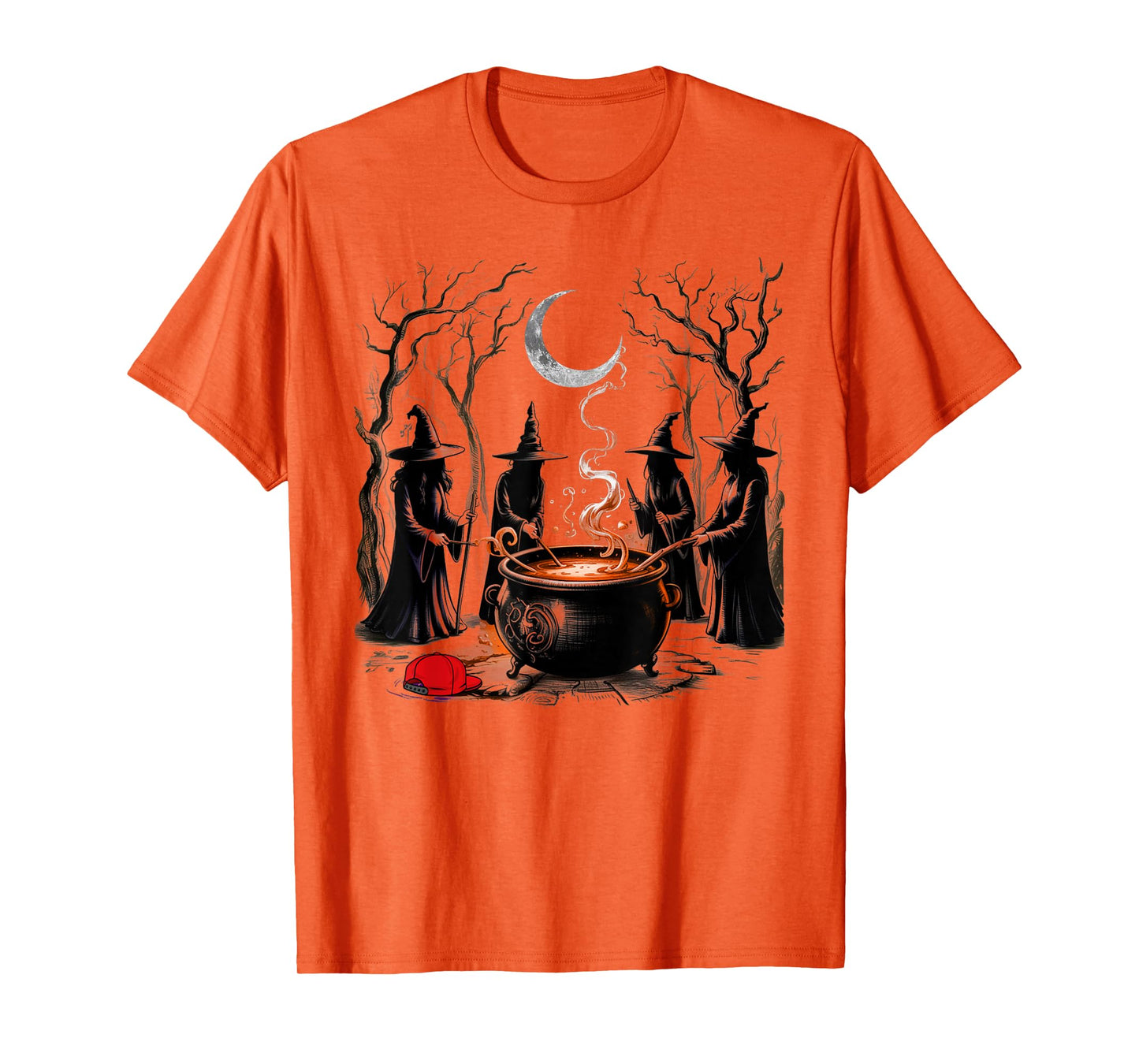 Spooky Witch Halloween Anti-Trump Feminist Women Rights T-Shirt