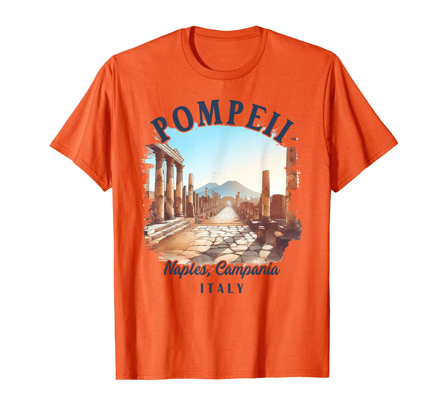 Pompeii Italy Traveling Meet Me In Pompeii Naples Italy T-Shirt
