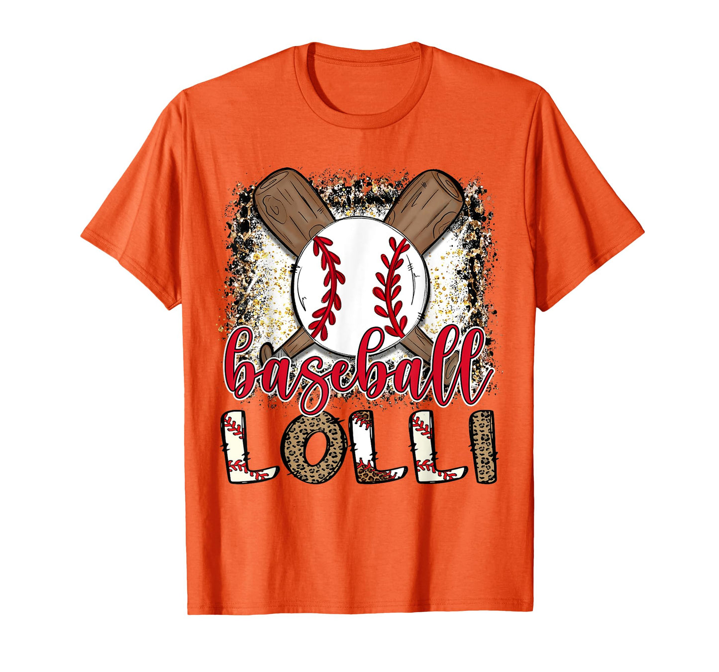 Baseball Lolli Leopard Proud Ball Lolli T-Shirt