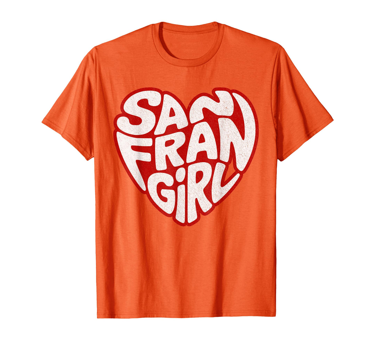 Vintage San Fran Girl Retro San Francisco Girls T-Shirt