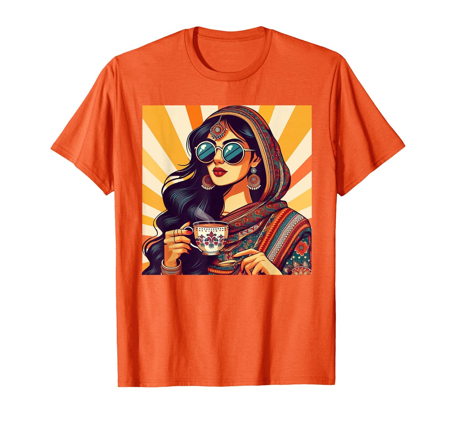 Indian Girl Indian Masala Chai Bollywood Meet Me In India T-Shirt