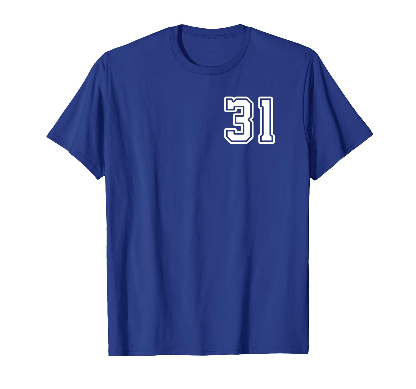 Number 31 Shirt #31 Player Sports Team Men Women Kids T-Shirt