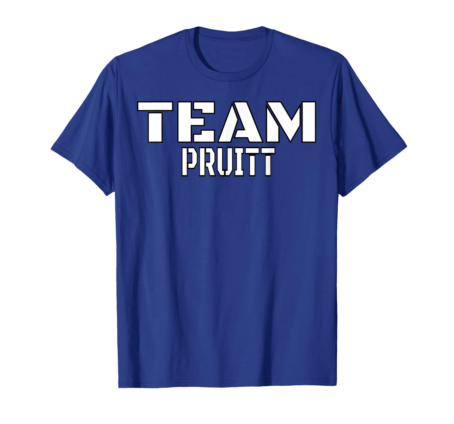 Team Pruitt Unique Personalized Matching Family T-Shirt