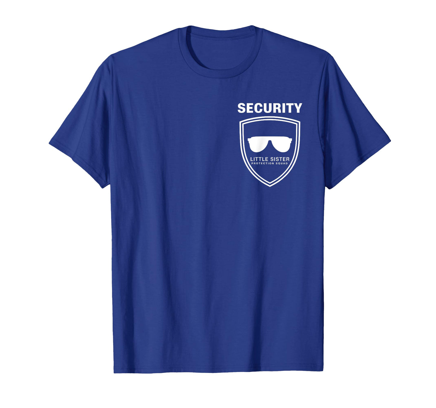 Security Little Sister Protection Squad Funny Brothers Boys T-Shirt