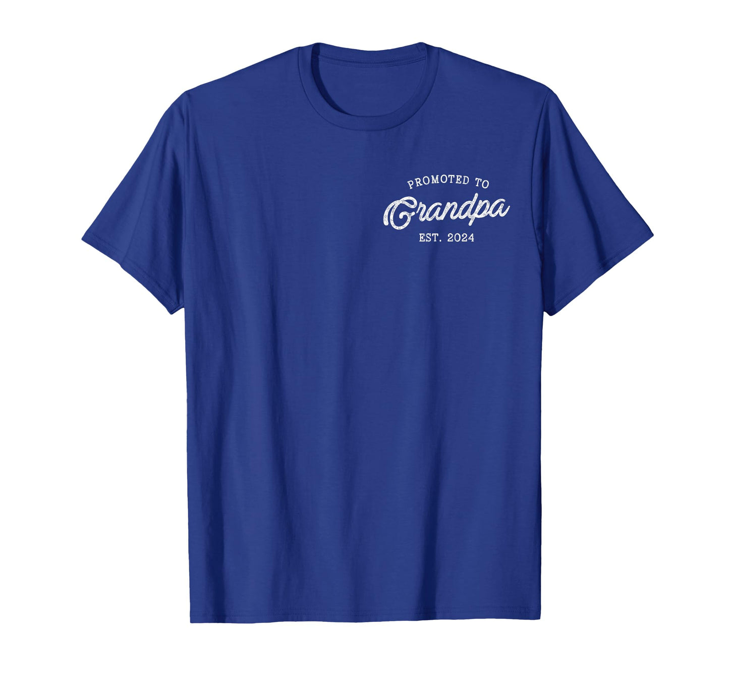 Promoted to Grandpa 2024 Father's Day First Time Grandpa T-Shirt
