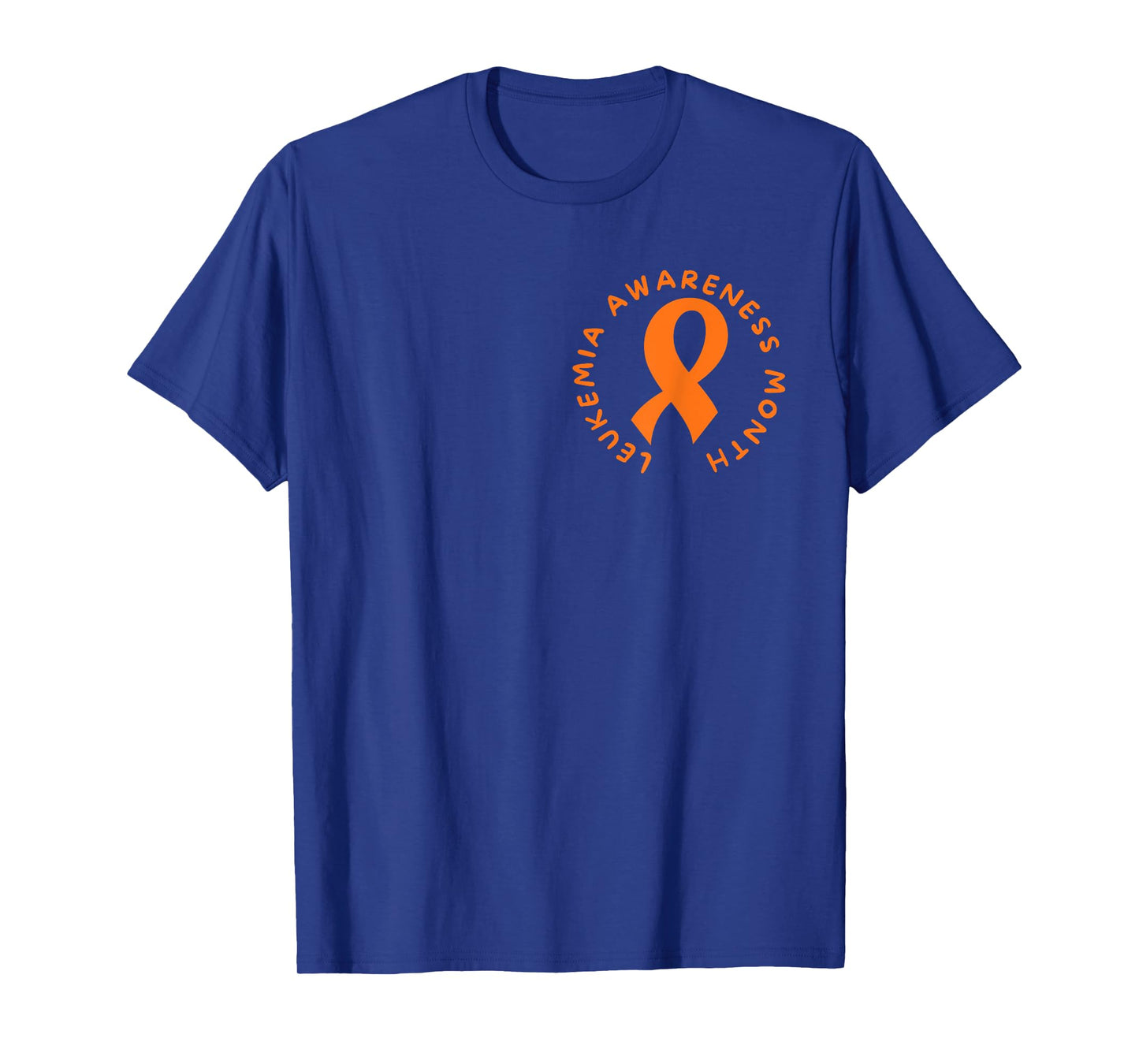 Orange Ribbon Leukemia Blood Cancer Awareness Month T-Shirt