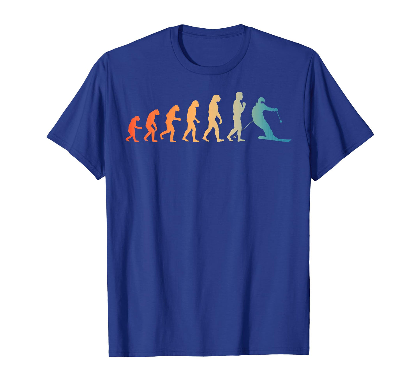 Cool Skiing Art For Men Women Skiing Themed Ski Lover Skier T-Shirt
