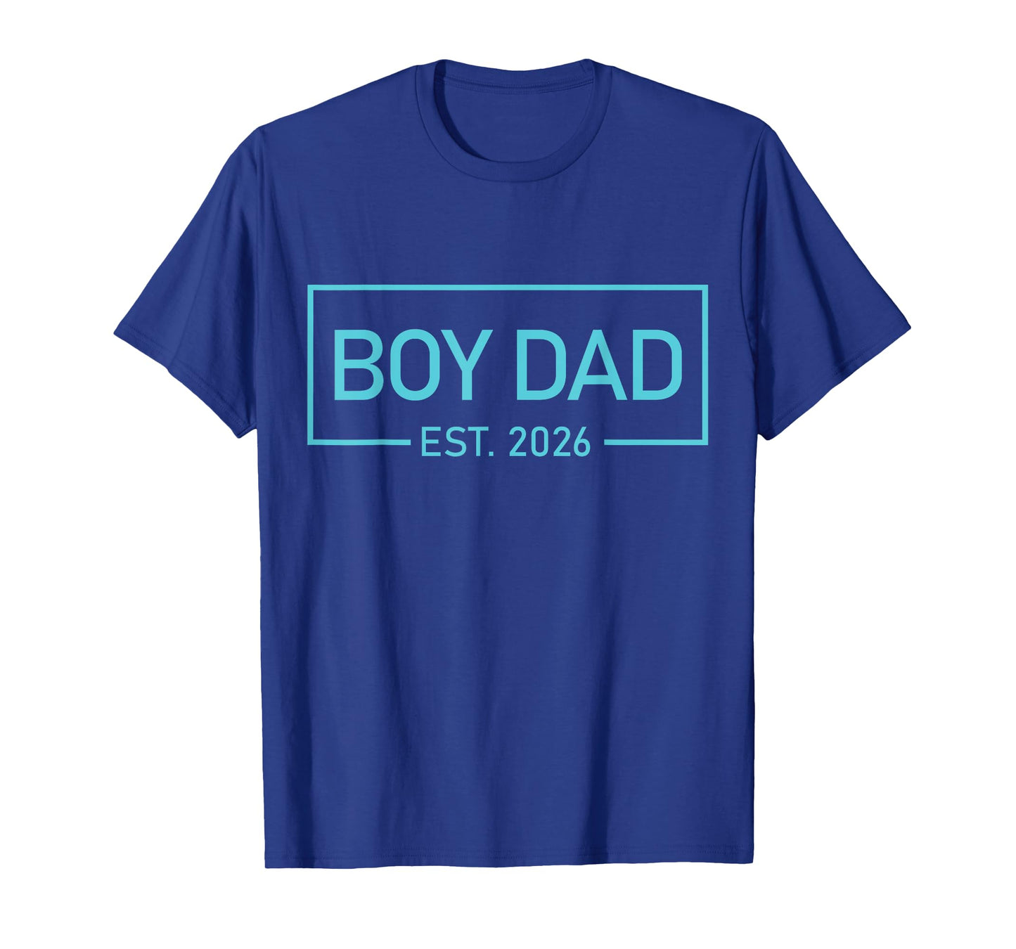 Men boy Dad Est 2026 Newborn Daddy Father baby boy son T-Shirt