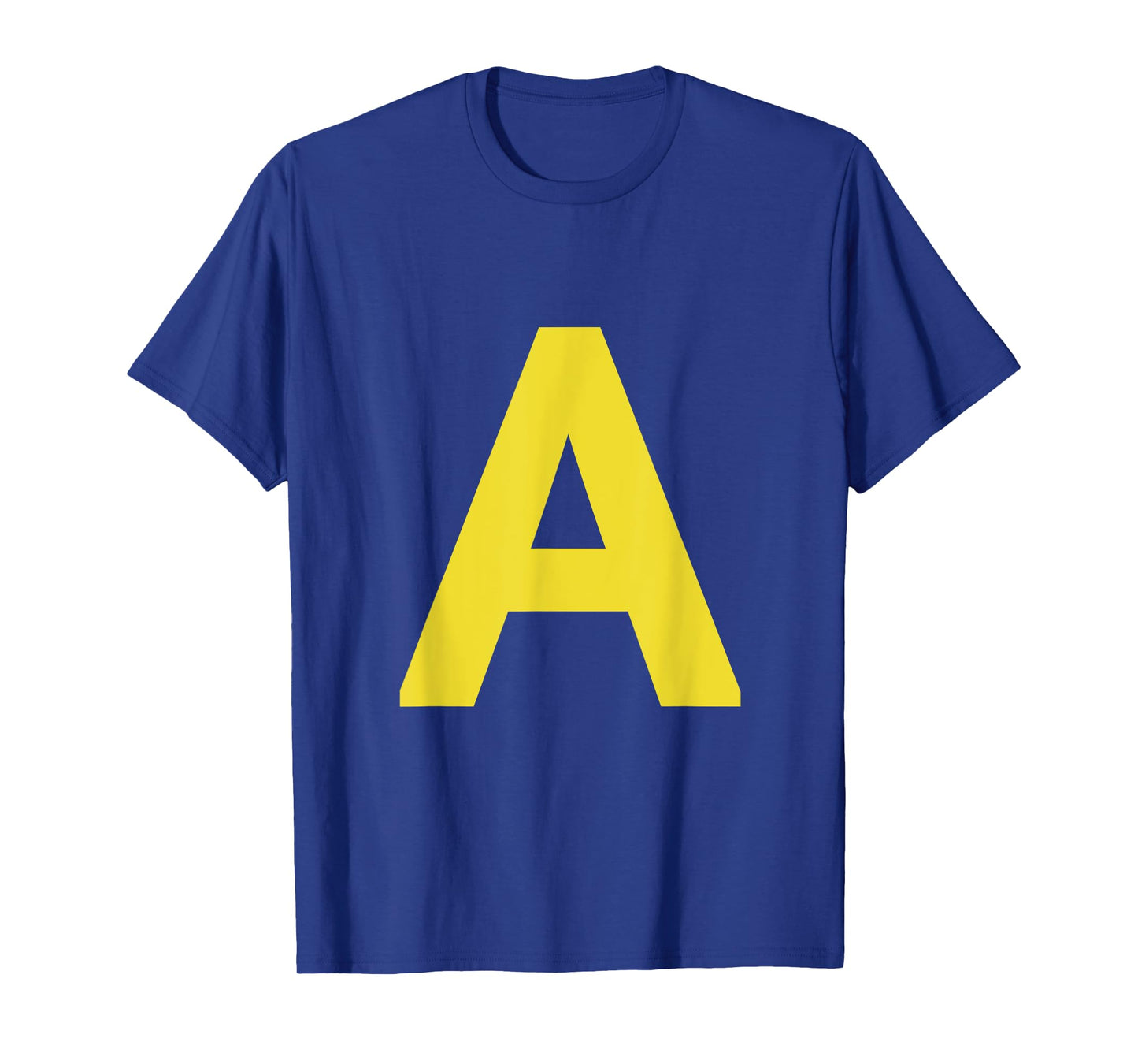 letter A funny chipmunk group matching halloween costume T-Shirt