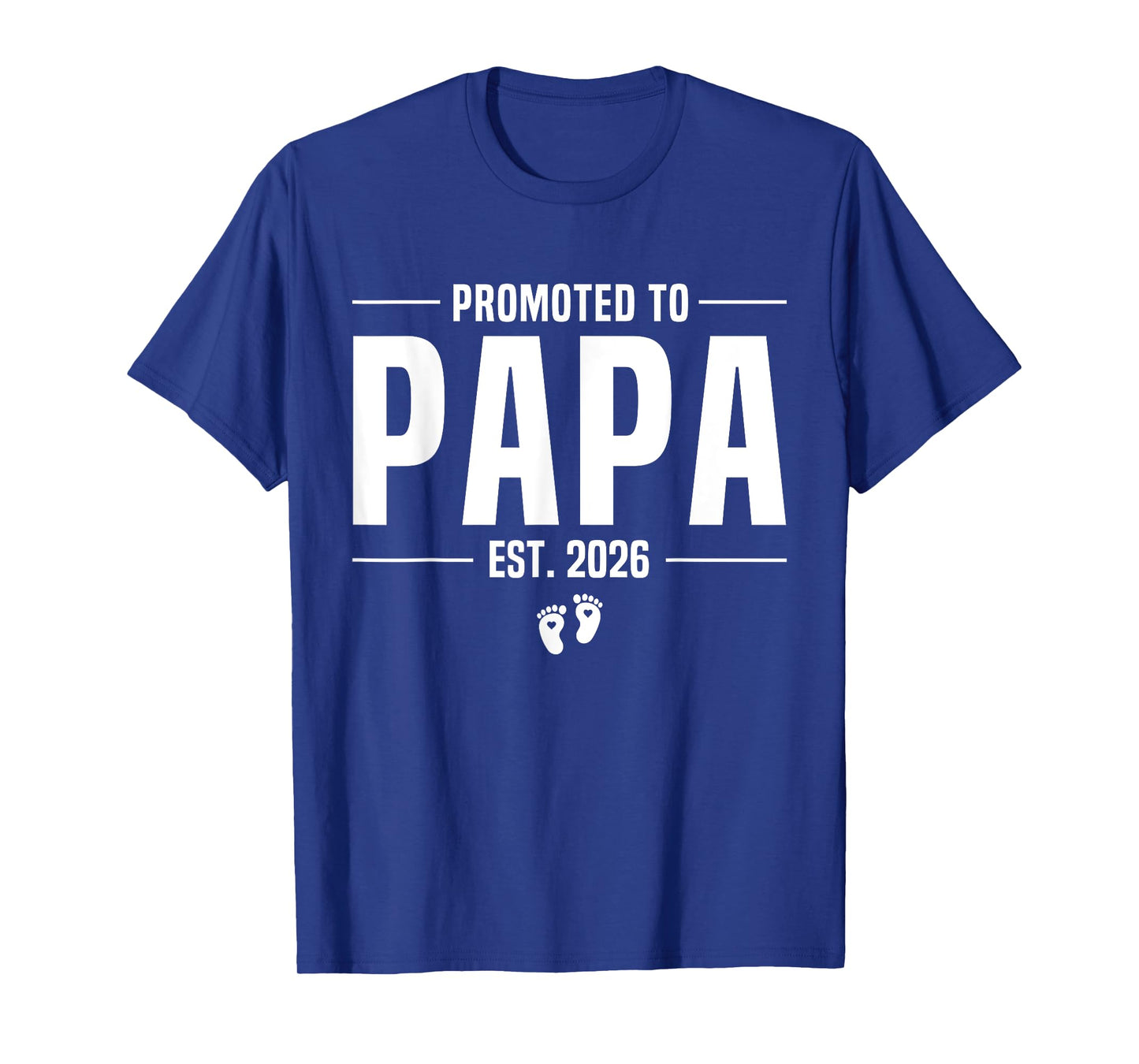 Promoted To Papa 2026 Papa est 2026 Soon To Be Papa T-Shirt