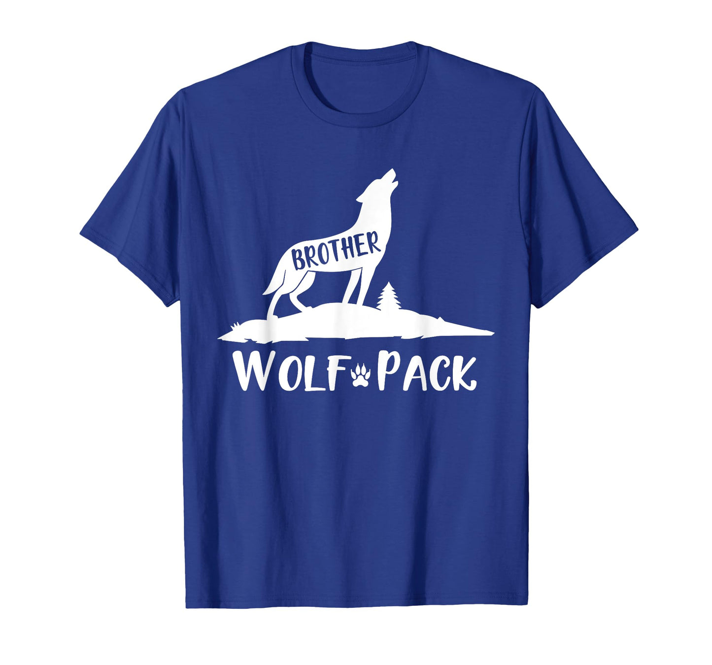 Wolf Pack Matching Family Brother Wolf Wolves T-Shirt