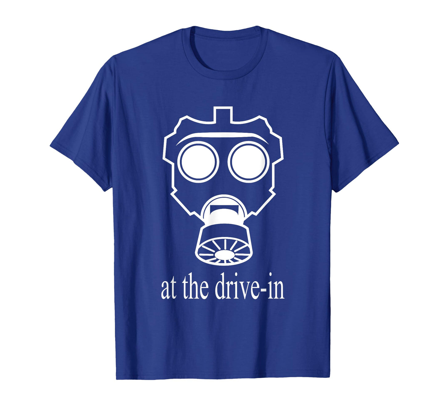 At The Drive In Gasmask Men Women T-Shirt