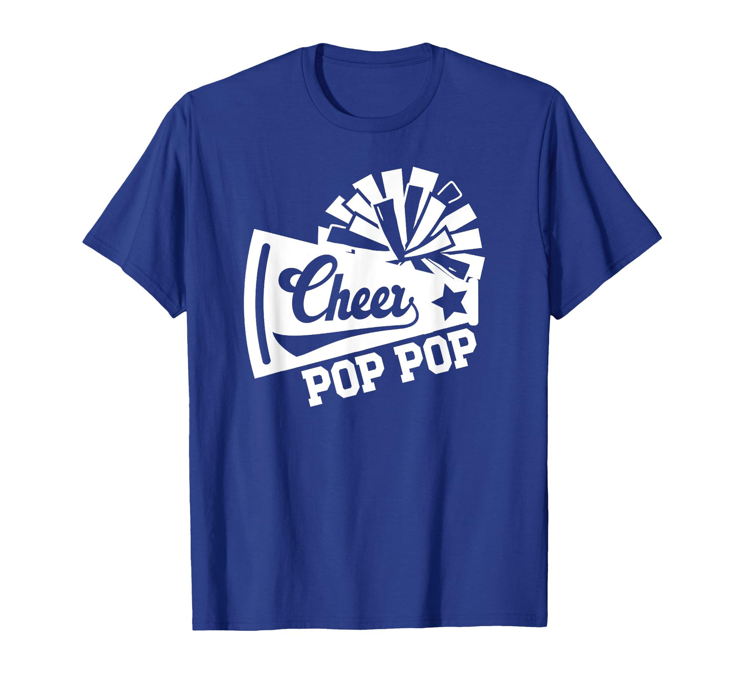 Cheer Pop Pop Of A Cheerleader Pop Pop Cheerleading Pop Pop T-Shirt