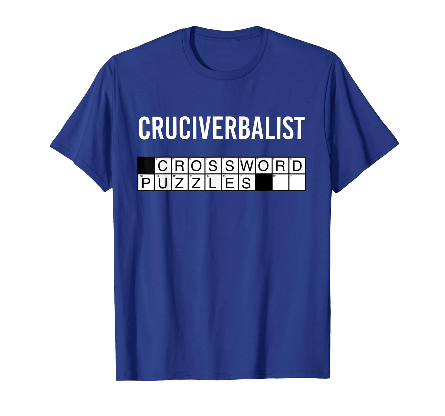 Funny Cruciverbalist Crossword Puzzles Enthusiast Pun Outfit T-Shirt