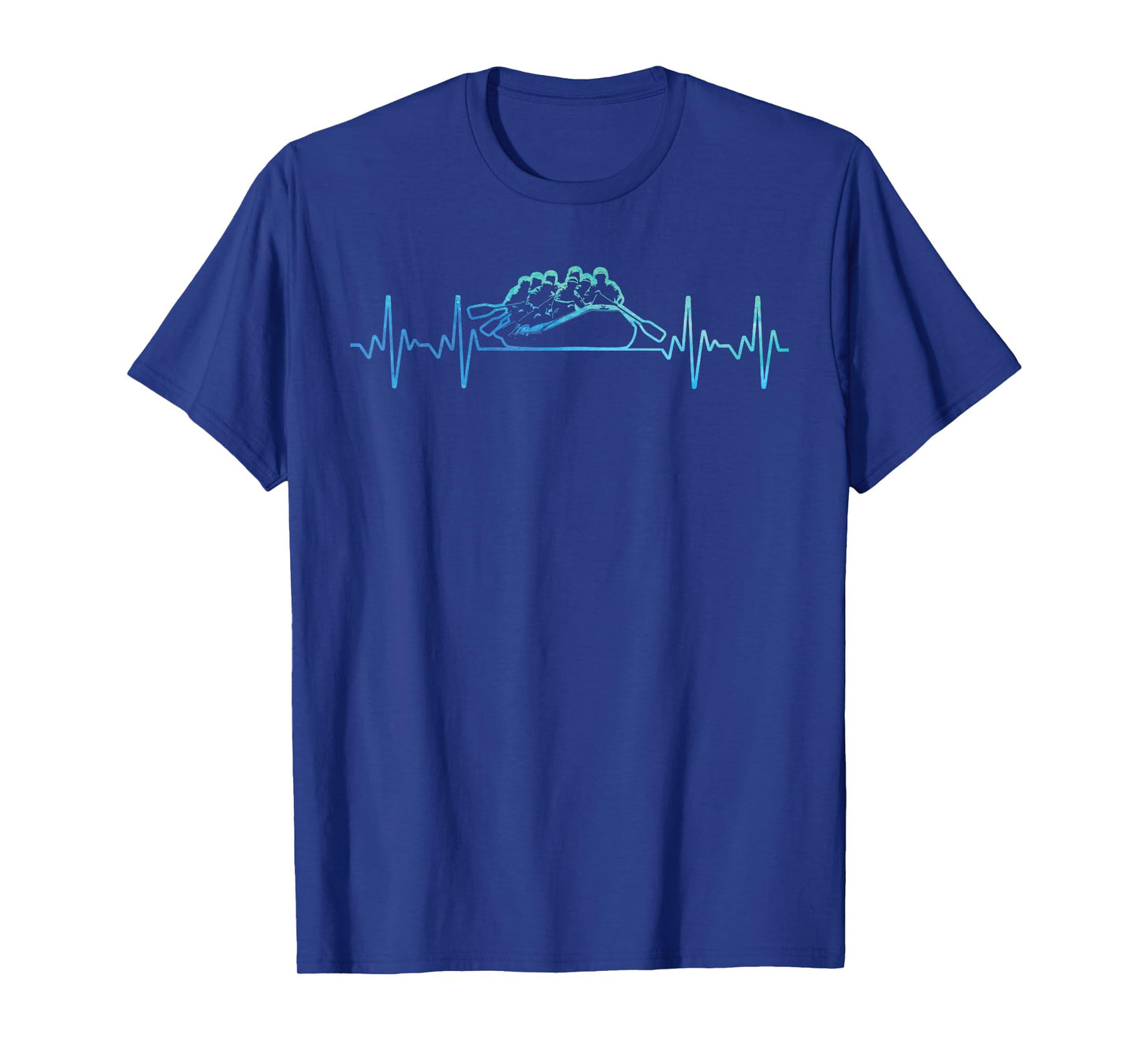 Funny Rafting Design For Men Women White Water Rafting Lover T-Shirt
