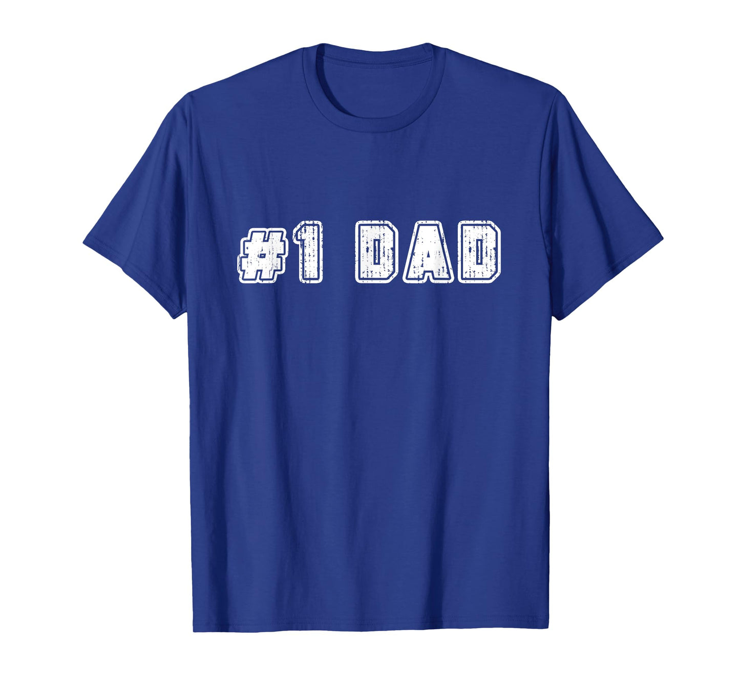#1 Dad Best Dad Father's Day Number One Dad Father Matching T-Shirt