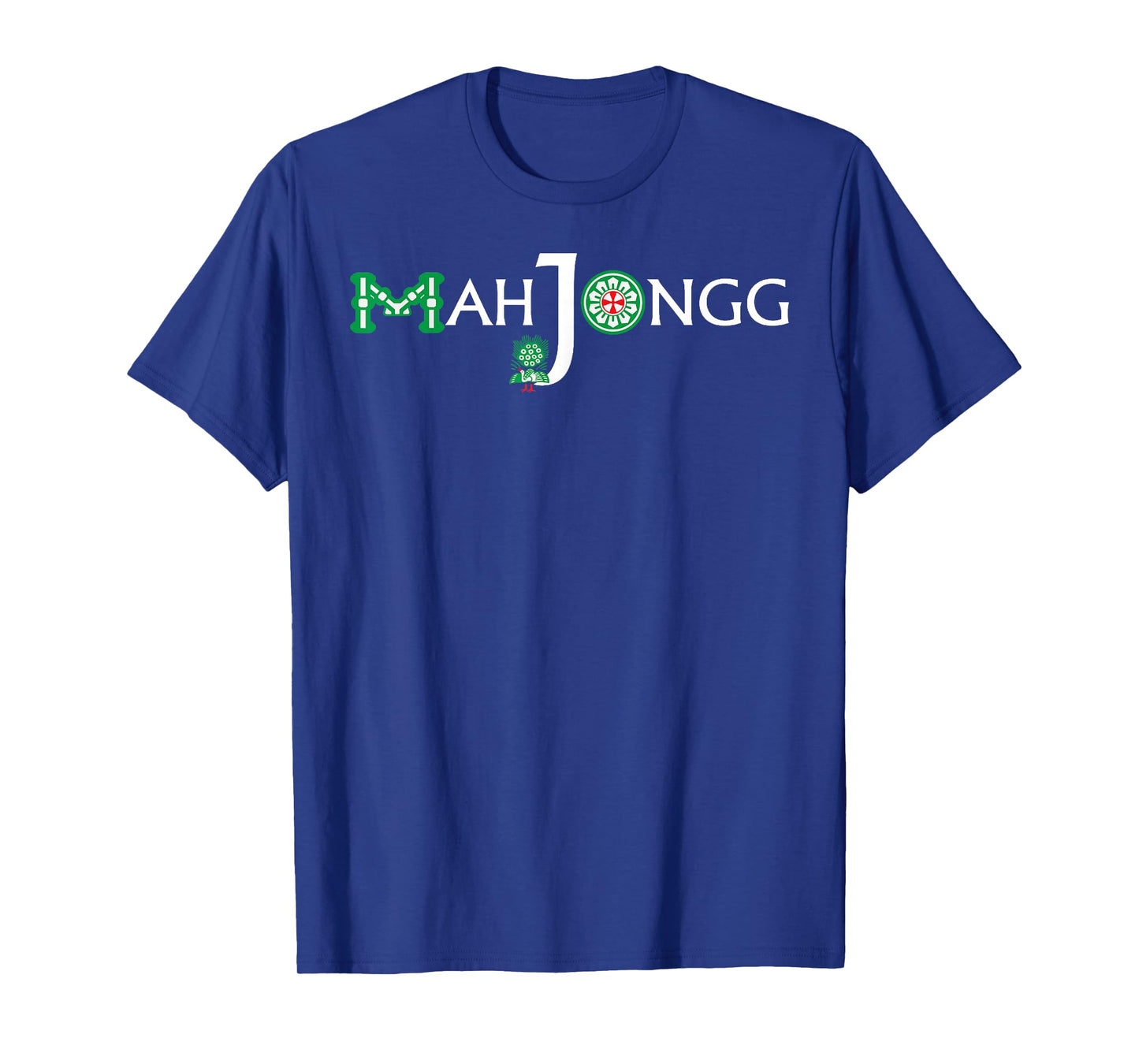 Mahjong Funny Chinese Game Board Mens Womens Mah Jongg T-Shirt