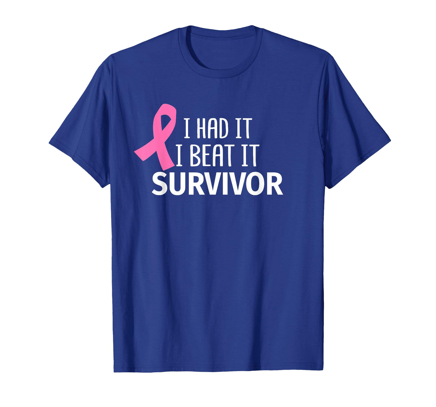 Breast Cancer I Had It I Beat It Survivor Pink Ribbon Gift T-Shirt