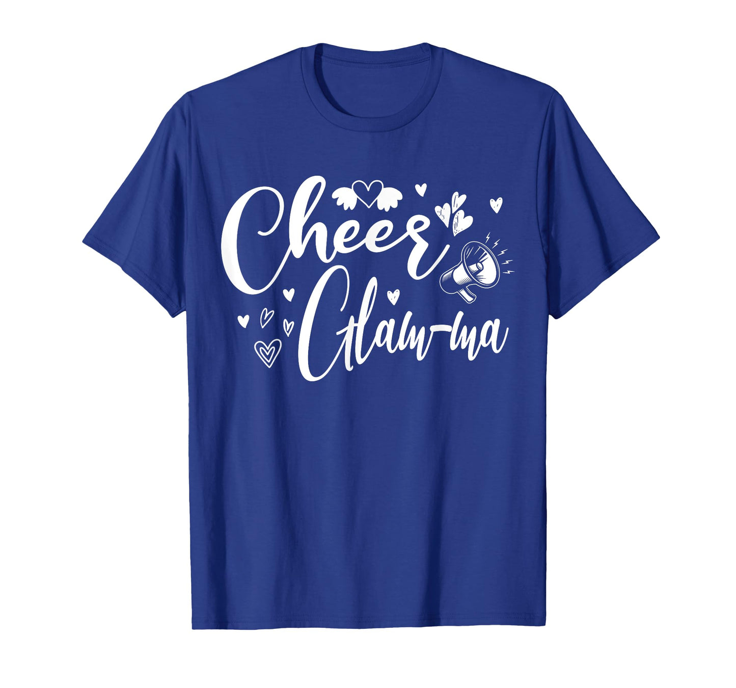 Funny Cheer Glam-ma Cheerleading Cool Mom Grandma Matching T-Shirt