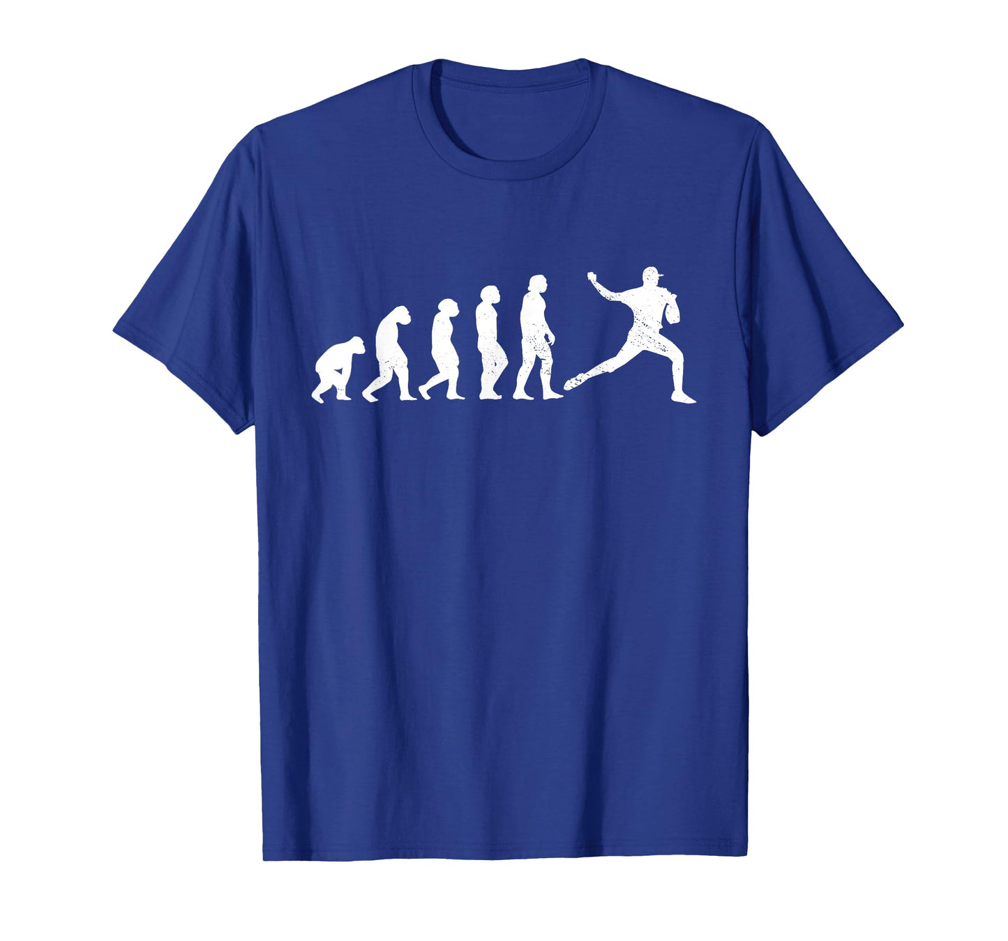 Pitcher Evolution Hobby Profession Monkey Ape Baseball T-Shirt