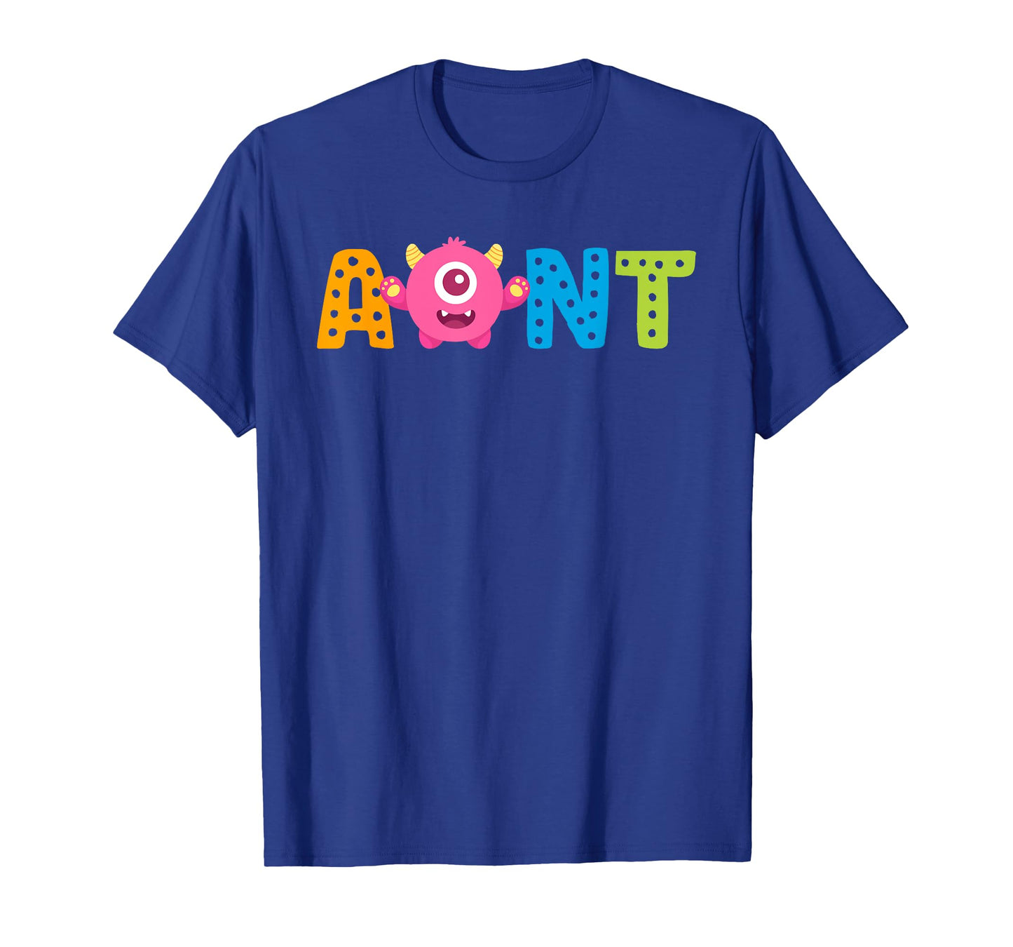 Aunt of the Birthday Monster 1st Birthday Family T-Shirt