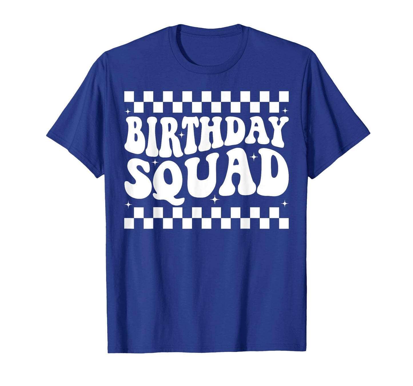 Birthday Squad Groovy Matching Family Birthday Squad T-Shirt